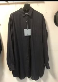 Dulcamara  トレンチシャツ 18AW NAVY  ロングシャツのサムネイル