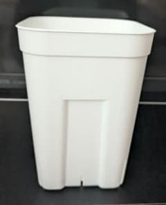 【お買い得】プレステラ深鉢《未使用》白 29個 プラ鉢 92×92×120mmのサムネイル