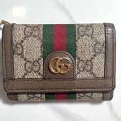 M*r様 GUCCI GGキャンバス 三つ折り財布のサムネイル
