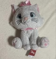 ディズニー マリー おめかしキラキラ超BIGぬいぐるみ おしゃれキャット 新品