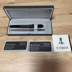 PARKER 万年筆 ボールペン 2本セット ケース付き - メルカリ