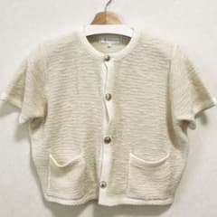 ROPE' PICNIC アイボリー ニット カーディガンのサムネイル