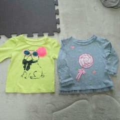 babyGap　ロンT80  二枚組のサムネイル