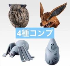 Ichiban Kuji Naruto Shippuden Kazekage Rescue Arc Desktop Mascot 4-Piece Set