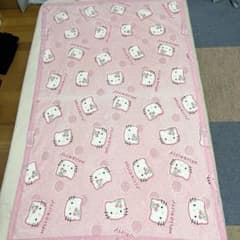 ハローキティ コットンブランケット 2000年　レア 激レア 希少 未開封 ハローキティ ひざ掛け毛布 2000年 レトロ