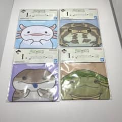 파충류 & 양서류 이치 반 쿠지 I 상 지퍼 가방 4 종 세트