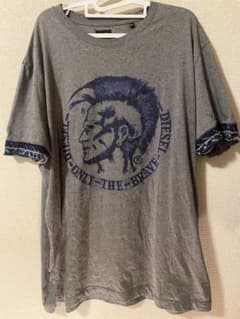 DIESEL メンズ Tシャツ グレー XXLのサムネイル