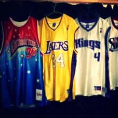 5枚セット☆希少レア☆本物☆NBA ユニフォームのサムネイル