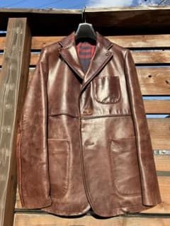 SHINYA NOMOTO　ホースレザージャケット　M野本 真也 SHINYA NOMOTOホースレザージャケットM野本 真也