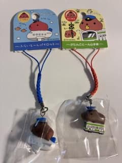 カピバラさん 根付 ご当地限定 2種セットのサムネイル