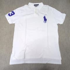 Polo Ralph Lauren ホワイト ポロシャツ 半袖ポロシャツ 白 - メルカリ