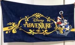 ディズニークルーズラインディズニーアドベンチャー号限定ビーチタオルブランケット ディズニークルーズラインディズニーアドベンチャー号限定ビーチタオル