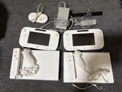 Wii U 本体 2台セット ホワイトのサムネイル