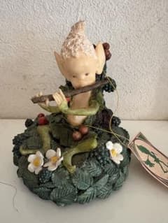 与勇輝作 妖精の笛吹きフィギュア(欠け部分あり)のサムネイル