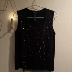 LANVIN sequin design sleeveless pullover