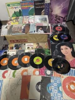 レコード　まとめ売り　50枚以上　ジャンク　八代亜紀　田原俊彦　山口百恵のサムネイル