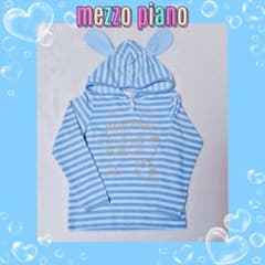 ❤メゾピアノ❤ミミポポ✨みみぽぽ✨うさ耳付きパーカー✨平成レトロ