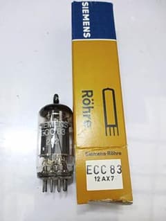 【ビンテージ】真空管 シーメンス siemens ecc83 ☆① シーメンス ECC83 元箱入り真空管 新同 12AX7 - メルカリ