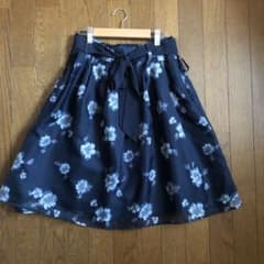 花柄スカート フレアスカート チュールスカートのサムネイル
