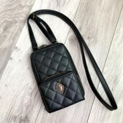 ANNA SUI mini ブラックショルダーバッグのサムネイル
