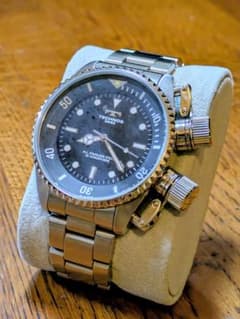 TECHNOS インナーベゼル回転 TGM513 稼働 - メルカリ