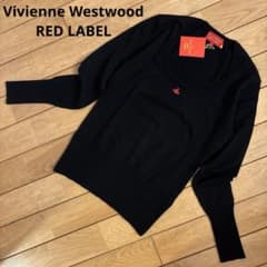 新品未使用タグ付 Vivienne Westwood オーブ刺繍 ウールセーター