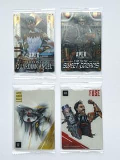 Apex Legends wafers2 レアカード2枚＋アートカード2枚セットのサムネイル