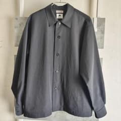 B&Y KOMATSUPACK オーバーフォルム キャンプカラーシャツグレー Sのサムネイル