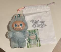 POP MART THE MONSTERS ぬいぐるみ キーホルダー　ラブブ　緑のサムネイル