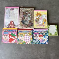 d*7様 平成レトロ　メモ帳 d*7様 平成レトロ短冊型メモ帳 セット 【公式通販】