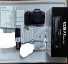 EOS R5 MarkⅡ ほぼ新品 返品不可　液晶コーティング済のサムネイル
