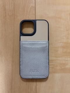 iPhone15用ケース ミラー／シルバーポケット付きのサムネイル