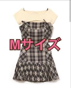 andmary Karen check mini dress AM1324 - メルカリ