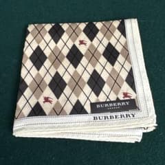BURBERRY ハンカチ アーガイル柄のサムネイル