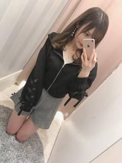 evelyn 袖 リボンアップパーカーのサムネイル