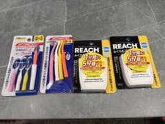 新品未使用　デンタルプロ 歯間ブラシ REACH デンタルフロス セットのサムネイル