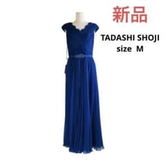 TADASHI SHOJI タダシショージ シルク混 ロングドレス M ブルー TADASHI SHOJI タダシショージ シルク混 ロングドレス M ブルー - メルカリ