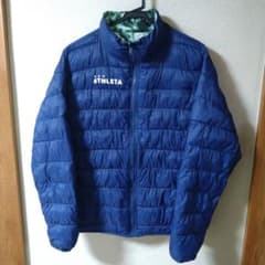 ATHLETA アスレタ リバーシブル中綿ダウンジャケット Mサイズ - メルカリ