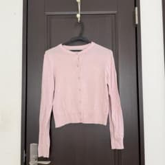 H&M ピンク 長袖カーディガンのサムネイル