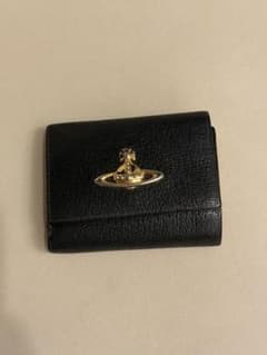 Vivienne Westwood 三つ折り財布 がま口 ブラックのサムネイル