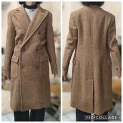 極美品イタリア製✨ポロラルフローレン ダブルブレストウールコート