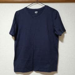 UNIQLO U クルーネックTシャツ ネイビー Mのサムネイル