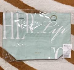 Her lip to トートバッグ ミントグリーンのサムネイル