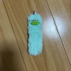 水色ファーキャラクターキーホルダーのサムネイル