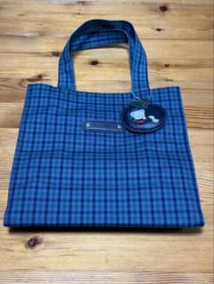 mik.u様専用　ファミリア　トートバッグ　緑のサムネイル