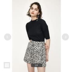 SLY レオパード柄 ショートパンツのサムネイル