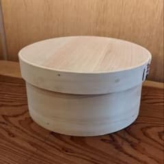 【美品】木曽工芸 1.5合用 曲げ輪のおひつのサムネイル