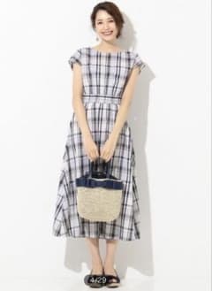 any SiS マドラスチェックワンピースのサムネイル