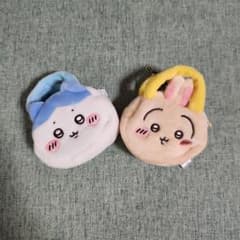 치이카와 꿀벌 토끼 봉제인형 파우치 2개 세트