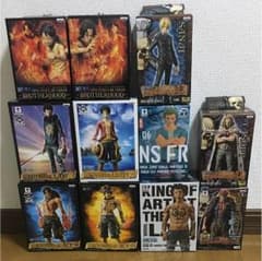 【未開封】ワンピース フィギュア 11体 まとめ売りのサムネイル